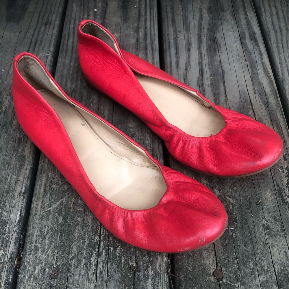 J. Crew Women’s Leather Flats 8.5
